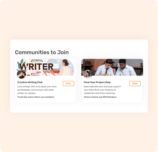 Stay Updated with community groups
